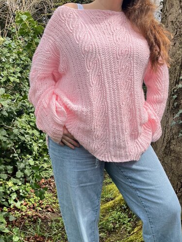 Crochet Pattern Sweater "Peony" - Image 4