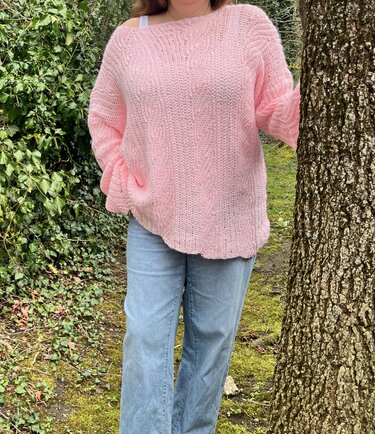 Crochet Pattern Sweater "Peony" - Image 7