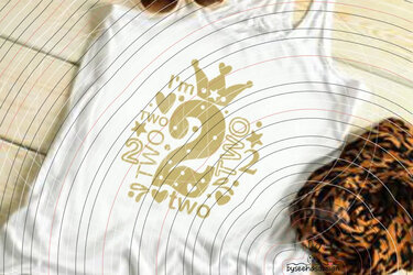 I'm two Plotterdatei SVG DXF - Bild 7