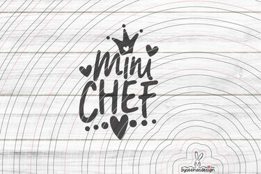Mini Chef Plotterdatei SVG DXF - Bild 2