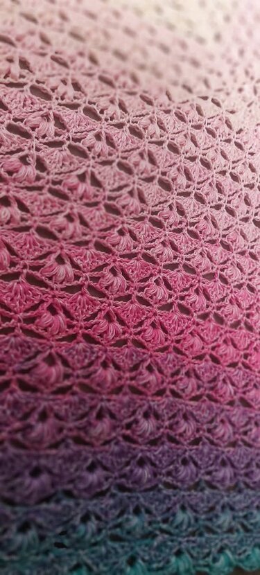 Häkelanleitung Dreieckstuch Fiori - Bild 11