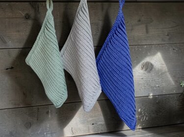 Potholders & Washing-Up Cloth - Crochet Pattern - Image 2