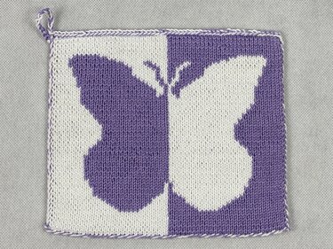 “Butterfly Chef” Pot Holders – A Double-Sided Knitting Pattern - Image 5