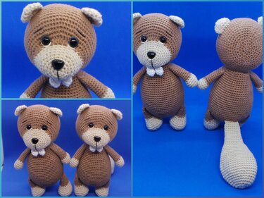 Häkelanleitung Biber Billy - Bild 5