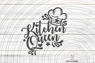 Kitchen Queen Plotterdatei SVG DXF - Bild 2
