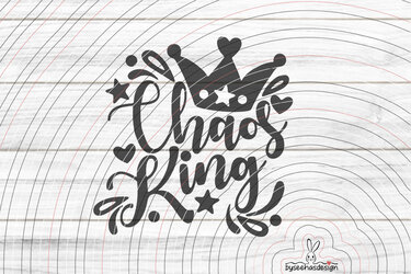 Chaos King Plotterdatei SVG DXF - Bild 2
