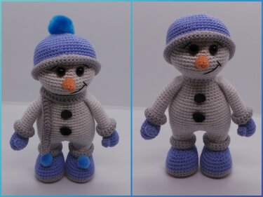 Häkelanleitung Schneemann Sven - Bild 2