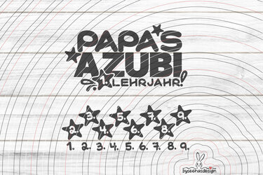 Papas Azubi Plotterdatei SVG DXF - Bild 2