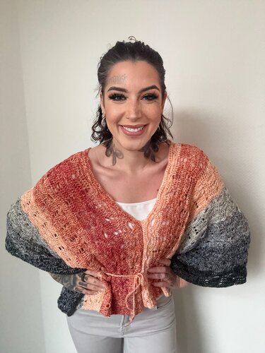Häkelanleitung Double-Trouble-Shirt "LAVA" - Bild 2
