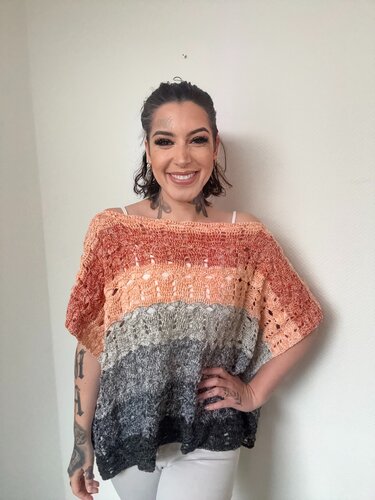 Häkelanleitung Double-Trouble-Shirt "LAVA" - Bild 16