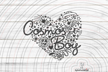 Cosmos Boy Plotterdatei SVG DXF