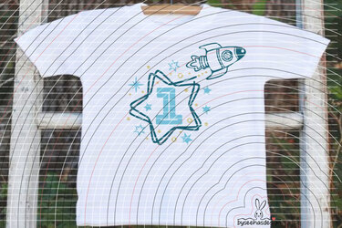 Zahlenstern 1-9 Plotterdatei SVG DXF - Bild 7