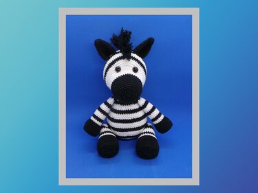Häkelanleitung Zebra Zilli - Bild 2