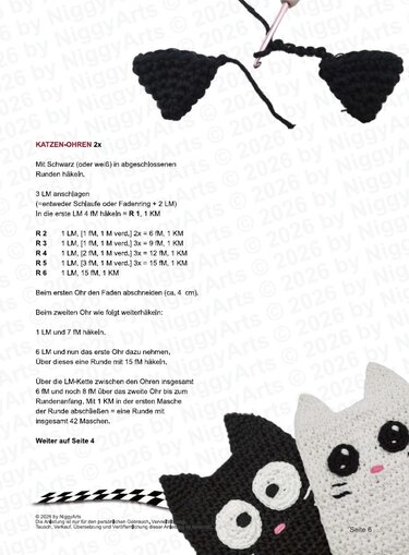 Wash Mitt - Crochet Pattern PDF - Make Up Removal Glove Crochet Tutorial - Image 7