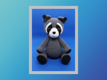 Häkelanleitung Waschbär Waldi - Bild 5