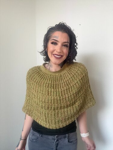 Häkelanleitung Schulterschmeichler "FRÜHLINGSERWACHEN" - Bild 8