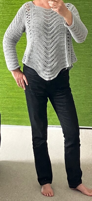 Sommertop in einem Wellenbad - Häkelanleitung - Bild 7