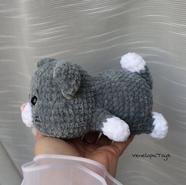 Crochet Plushie Kitten Pattern - Image 2