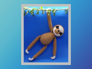 Häkelanleitung Faultier Fauli - Bild 6