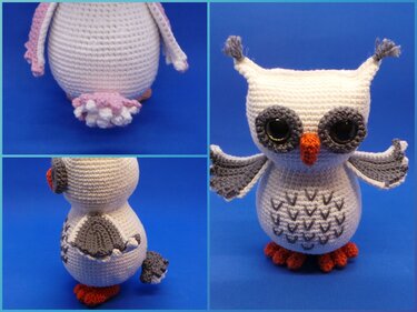 Häkelanleitung Eule Ella - Bild 2