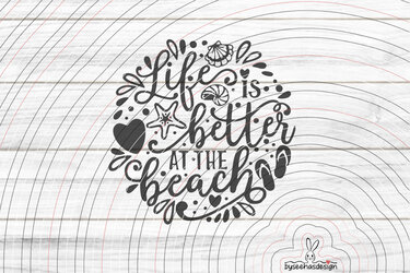 Beach Plotterdatei SVG DXF