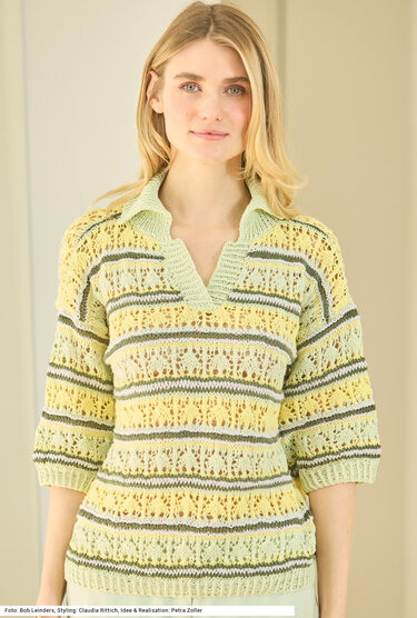 Pulli mit Polokragen - Bild 3