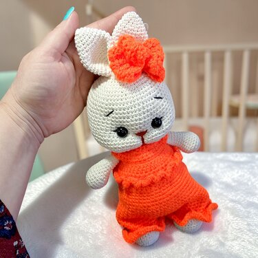 Crochet Bunny Amigurumi Pattern – Long & Short Ear Options (PDF Tutorial) - Image 17