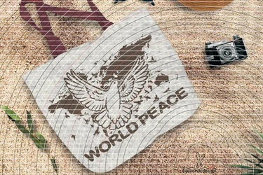 World Peace Plotterdatei SVG DXF - Bild 12