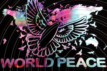 World Peace Plotterdatei SVG DXF - Bild 15