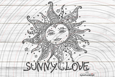 Sunny Love Plotterdatei SVG DXF - Bild 2