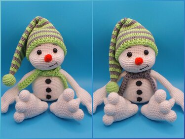 Häkelanleitung Schneemann Mailo - Bild 9