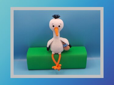 Häkelanleitung Storch Sally - Bild 7