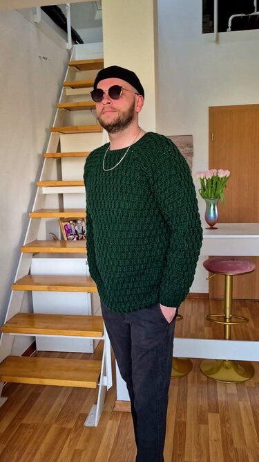 Pullover Mida häkeln - Bild 8
