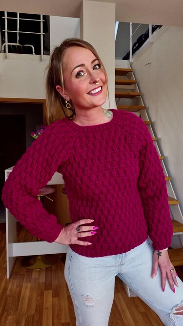 Pullover Mida häkeln - Bild 9