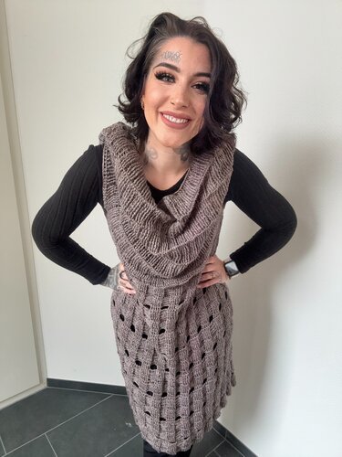 Häkelanleitung 1-Bobbel-Wendekleid "COFFEEHOODIE" - Bild 14