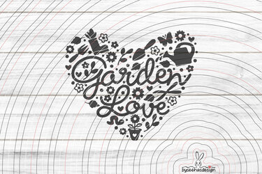 Garden Love Plotterdatei SVG DXF - Bild 2