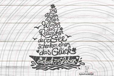 Glückssegler Plotterdatei SVG DXF