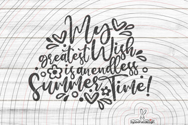 endless Summer Plotterdatei SVG DXF - Bild 2