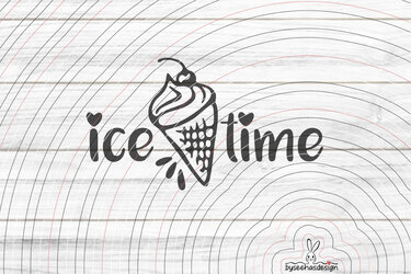 Ice Time Plotterdatei SVG DXF - Bild 2