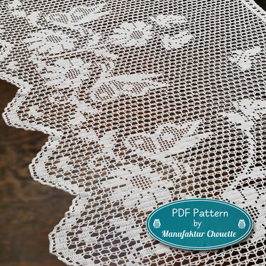 Gardine "Schmetterlinge" mit Rapport - Frühlingskollektion - Bild 6