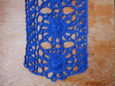 Kostenlose Anleitung für einen Gabelhäkelschal aus einzelnen 12-Ecken - Bild 4