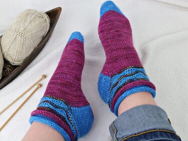 Knitting Pattern PDF Socks – Short Summer Socks Easy - Image 7