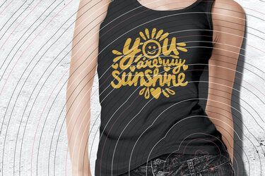 You are my Sunshine Plotterdatei SVG DXF - Bild 12