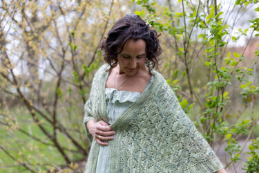 Anleitung Verblümt Tuch - Bild 2