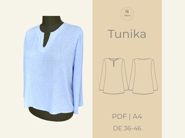 PDF Schnittmuster und Nähanleitung Tunika - Bild 2