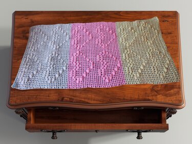 Häkelanleitung Tischband Kokorone - zwei Versionen - Bild 10