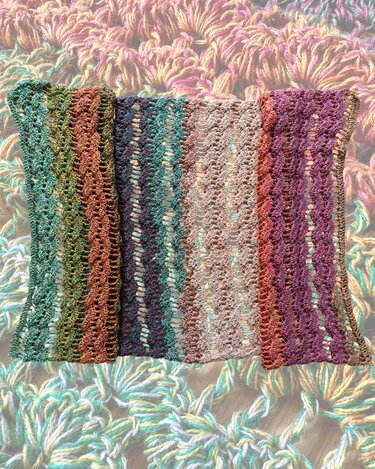 Häkelanleitung Stola "Sommerwelle" - Bild 5