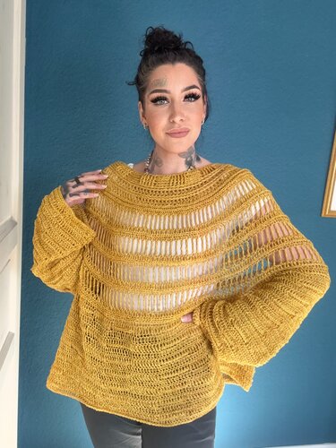 Häkelanleitung Pulli "BANANA" - Bild 12