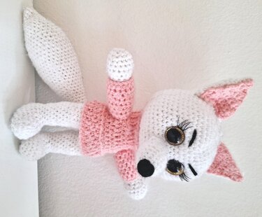 Häkelanleitung Polarfuchs "Rosi" - Bild 6