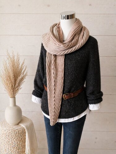 Mimi – symmetrisches Lieblingstuch stricken – PDF Anleitung - Bild 9